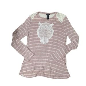 NWOT - Light Owl Sweater - medium